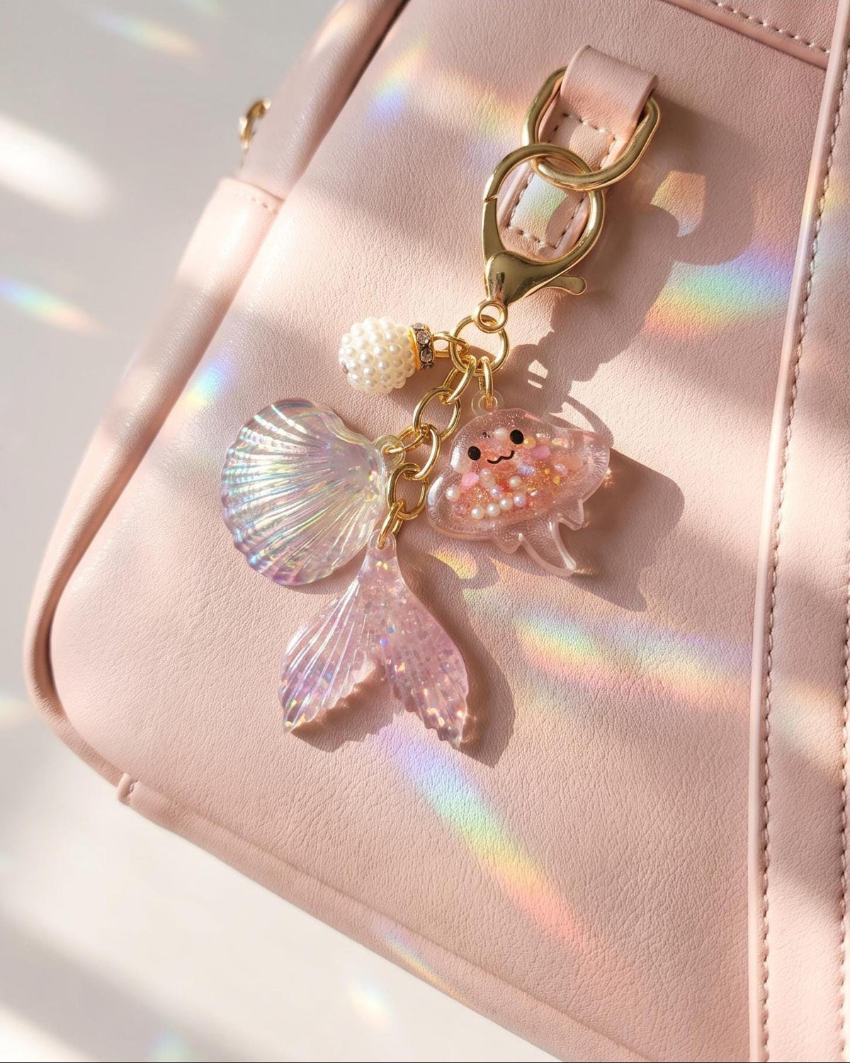 Manta Ray Ocean Bag Charms