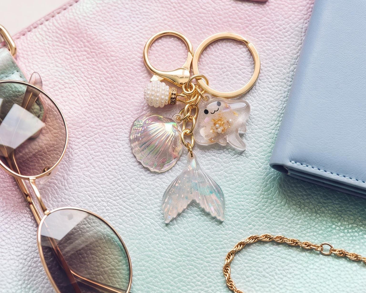 Manta Ray Ocean Bag Charms