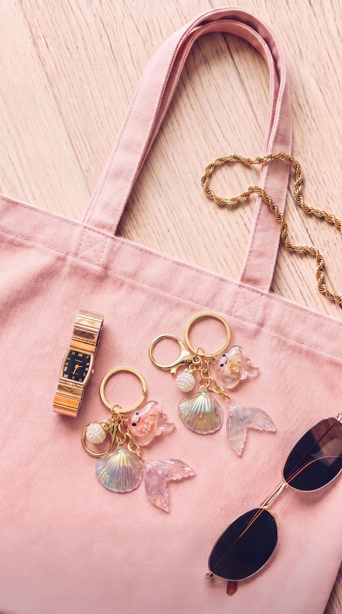 Manta Ray Ocean Bag Charms
